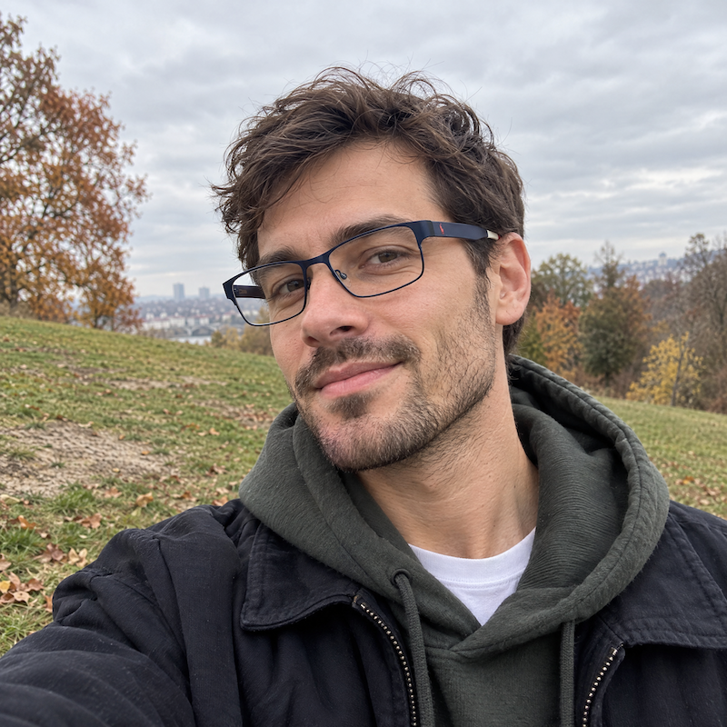 Ralph Lauren 1160 men's navy rectangular glasses with blue white and red sides on a male model