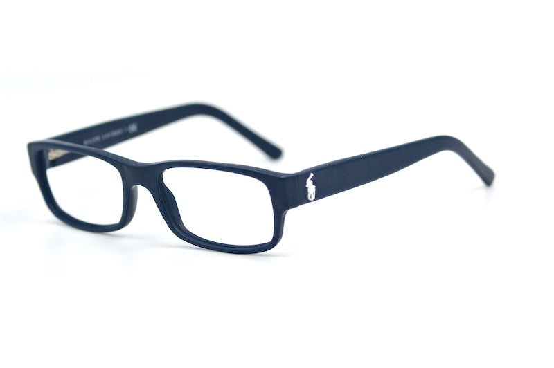 Ralph Lauren 2102 men's blue rectangular glasses