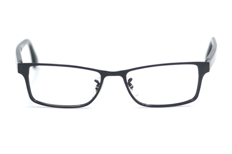 Ray-Ban 6238 Glasses. Black rectangular Ray-Ban glasses. Sustainable men's glasses.