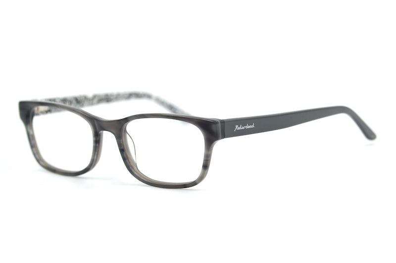 Red or Dead 102 women's grey rectangular glasses