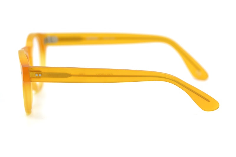Safarro Gallipoli Round Ochre Glasses Side View