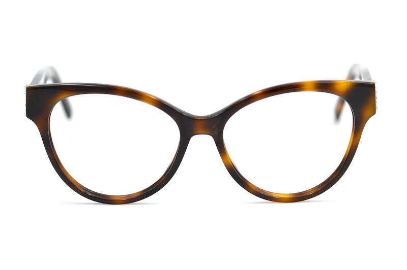 Saint Laurent SLM34 Brown Cat-Eye Women's Glasses
