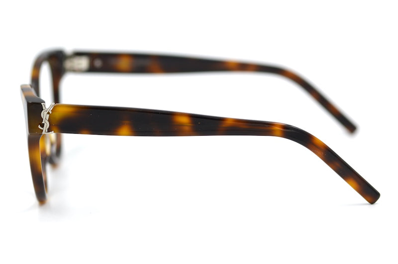 Saint Laurent SLM34 Brown Cat-Eye Women's Glasses Angle