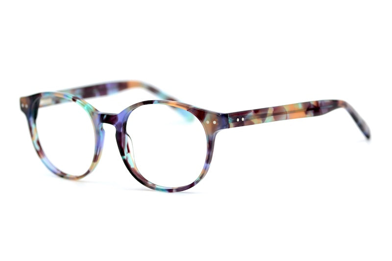 Scout East Sorbet women's round pastel glasses.