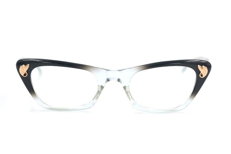 Shuna 50s vintage glasess. 50s cat eye glasses. Women's vintage glasses. Women's sustainable glasses. 