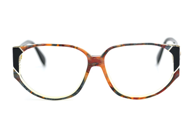 Silhouette 1258 women's 80s oversized vintage glasses.