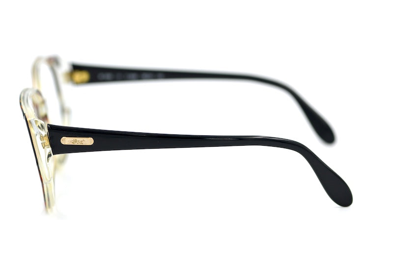 Silhouette 1258 women's 80s oversized vintage glasses.