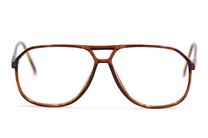 Silhouette 2084 men's oversized vintage aviator glasses.
