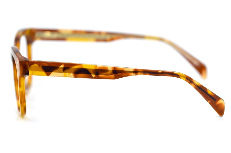 Stefania Glasses brown square women's glasses. 