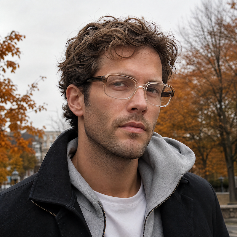 Stepper 134 men's retro vintage glasses
