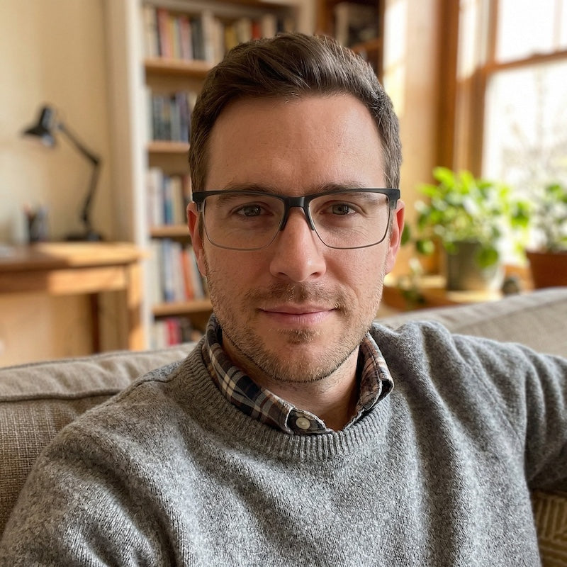 Ted Baker Askel men's grey glasses. Men's sustainable glasses online. 