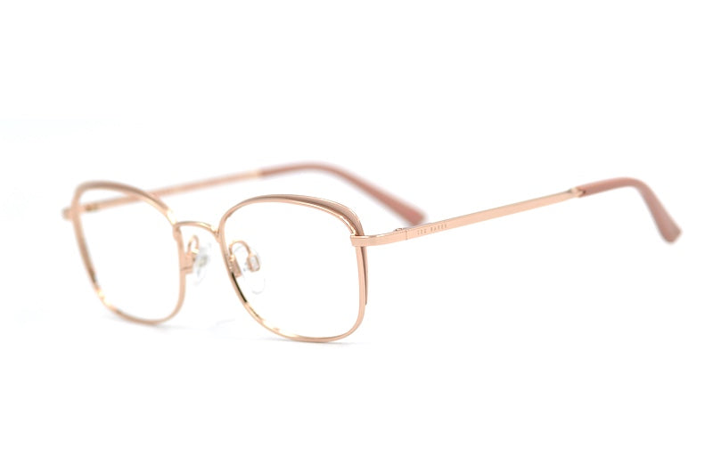 Ted Baker Celeste Glasses. Rose gold women's glasses. 