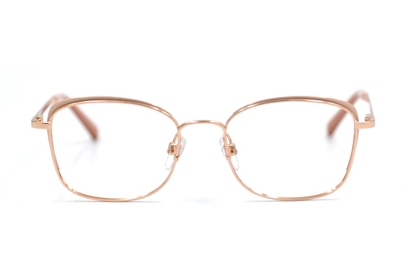Ted Baker Celeste Glasses. Rose gold women's glasses. 