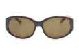 Ted Baker women's Lydia sunglasses. Brown oval shaped Ted Baker sunglasses. 