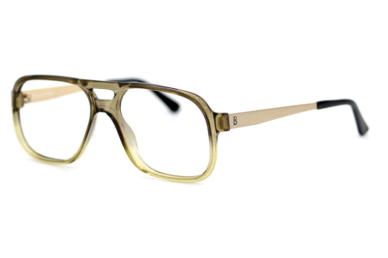 Terri Brogan 8678 men's vintage aviator glasses.