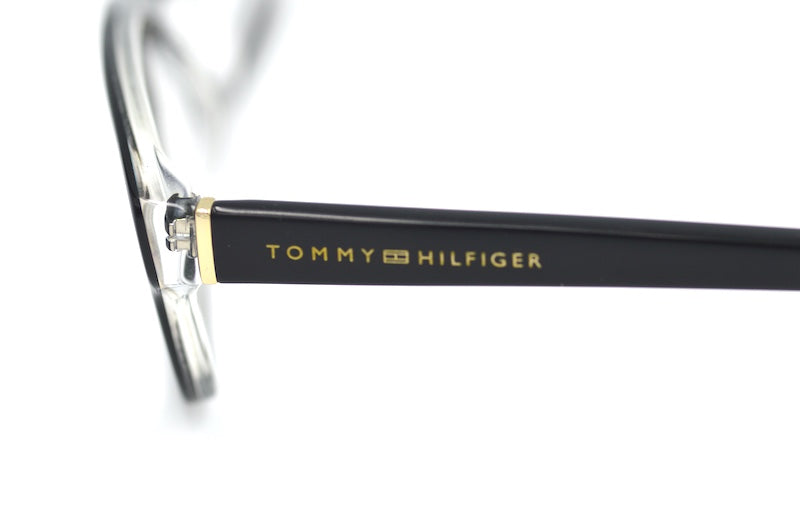 Tommy Hilfiger 110 Women's Black Rectangular Glasses