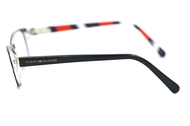 Tommy Hilfiger 110 Women's Black Rectangular Glasses