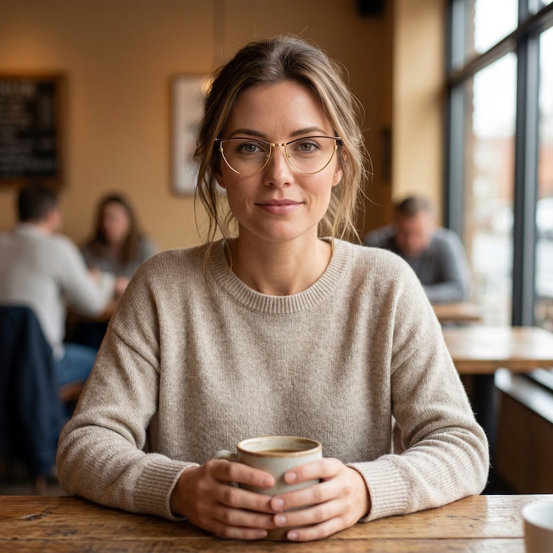 Topcon Cat Brown Vintage Glasses. Cheap Cat Eye Glasses. Sustainable Vintage Glasses.