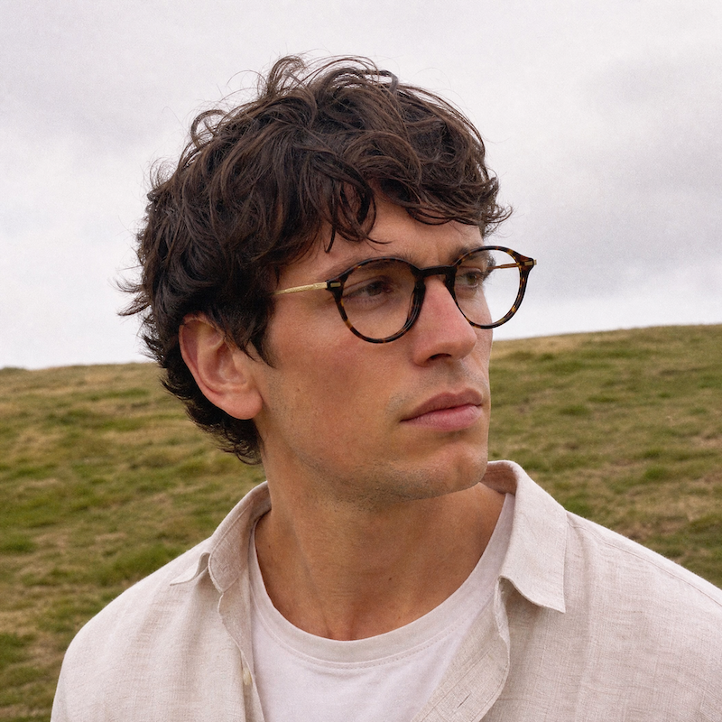 Tully Round retro glasses. 40s Style round retro glasses.