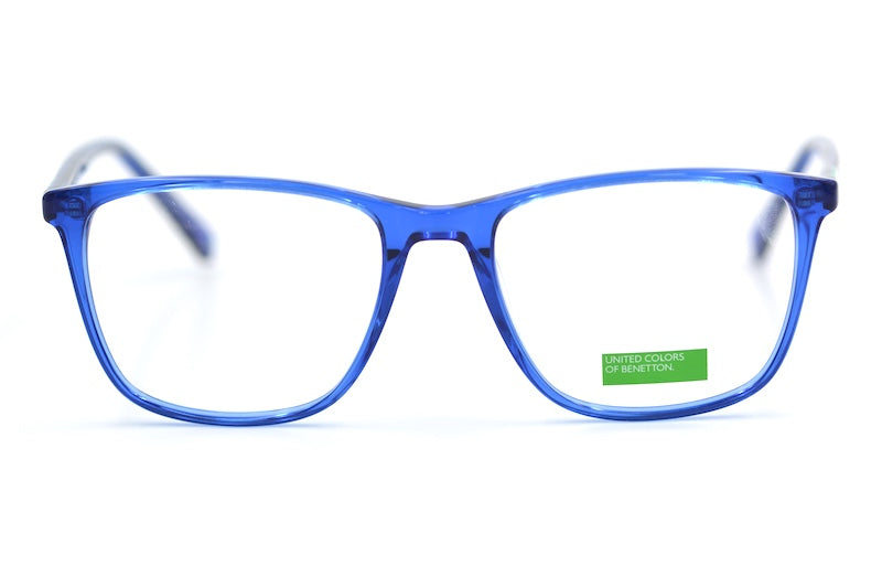UCOB 1059 men's blue acetate glasses. Men's sustainable glasses.