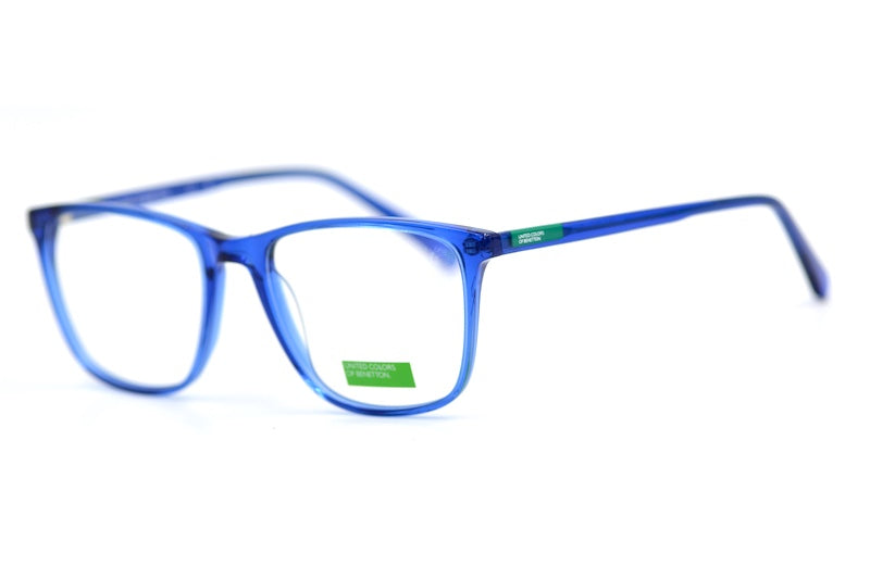 UCOB 1059 men's blue acetate glasses. Men's sustainable glasses.