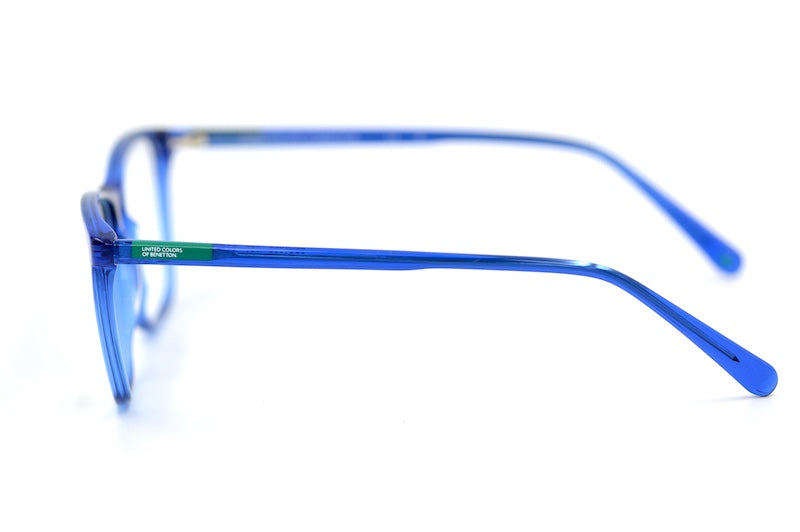 UCOB 1059 men's blue acetate glasses. Men's sustainable glasses.