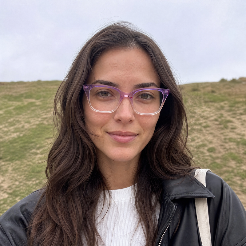 United Colours of Benetton 1077 glasses. Women's sustainable glasses. 