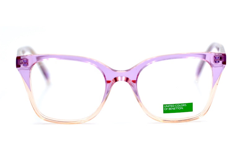 United Colours of Benetton 1077 glasses. Women's sustainable glasses. 