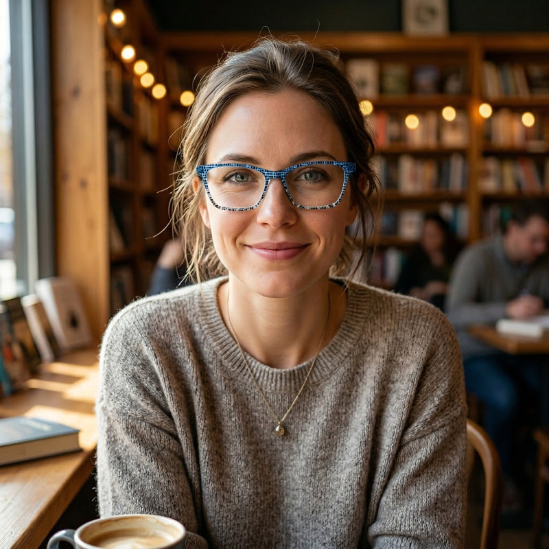 Vanni 1305 women's glasses. Sustainable women's glasses. Stylish designer eyewear.