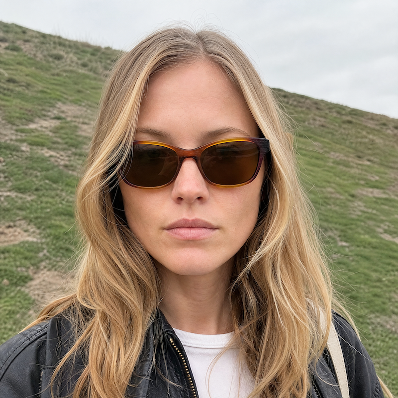 Wolf 3024 women's sunglasses. Sustainable sunglasses. 