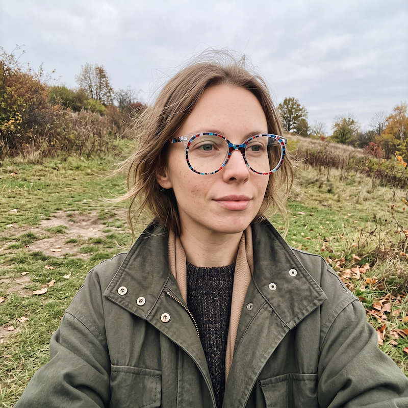 Zoe by Brulimar, Oversized vintage glasses, oversized glasses, multi coloured glasses, 1980s glasses, sustainable eyewear