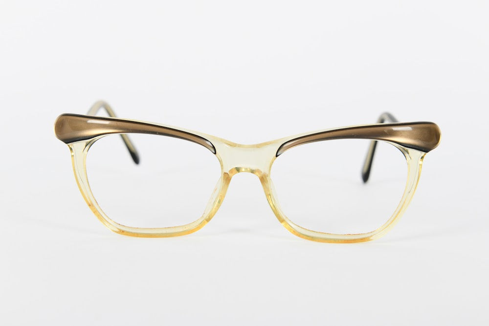 Cateye - Dull Gold 1940s-1960s