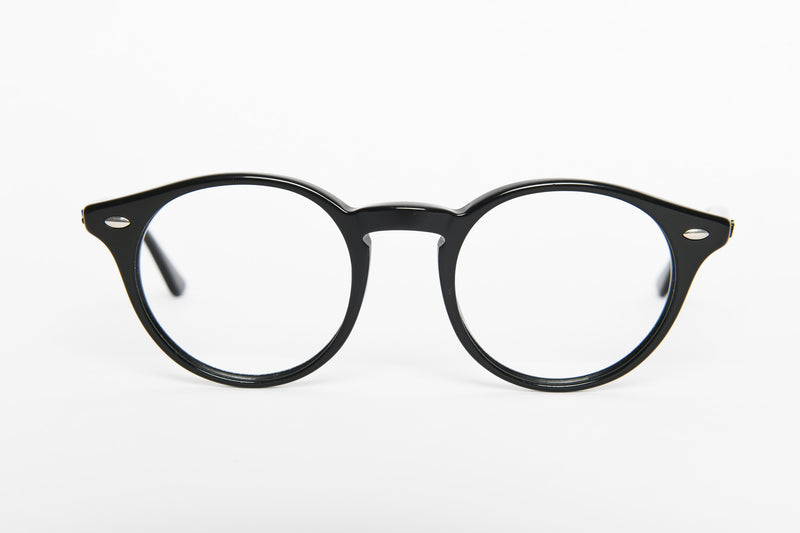 Ray-Ban - Shiny Black Round Plastic