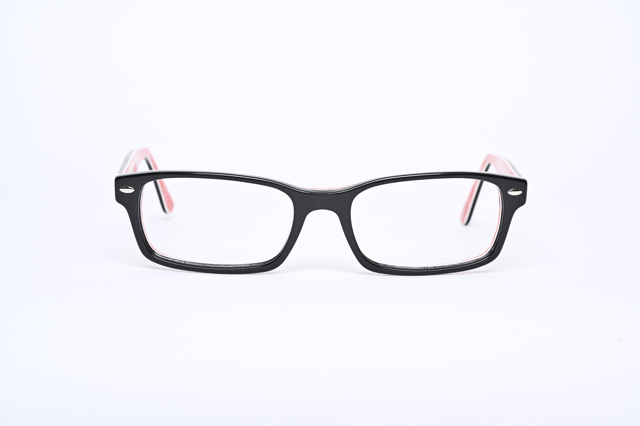 Pink and black ray ban outlet glasses