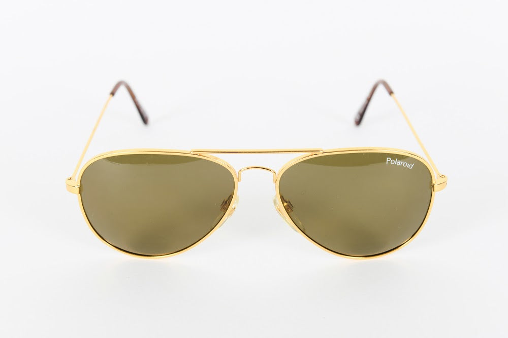 Gold Retro Sunspecs - 2000s