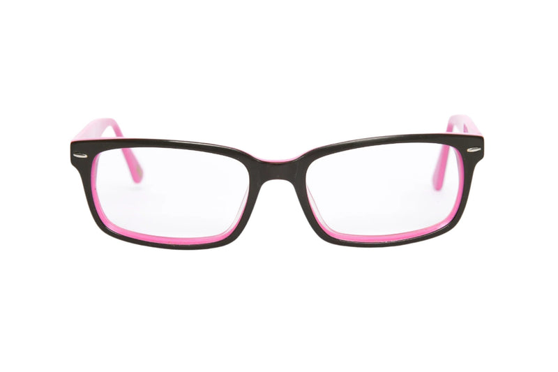 Metz Black Pink Glasses Sustainable Eyewear Glasses Online UK