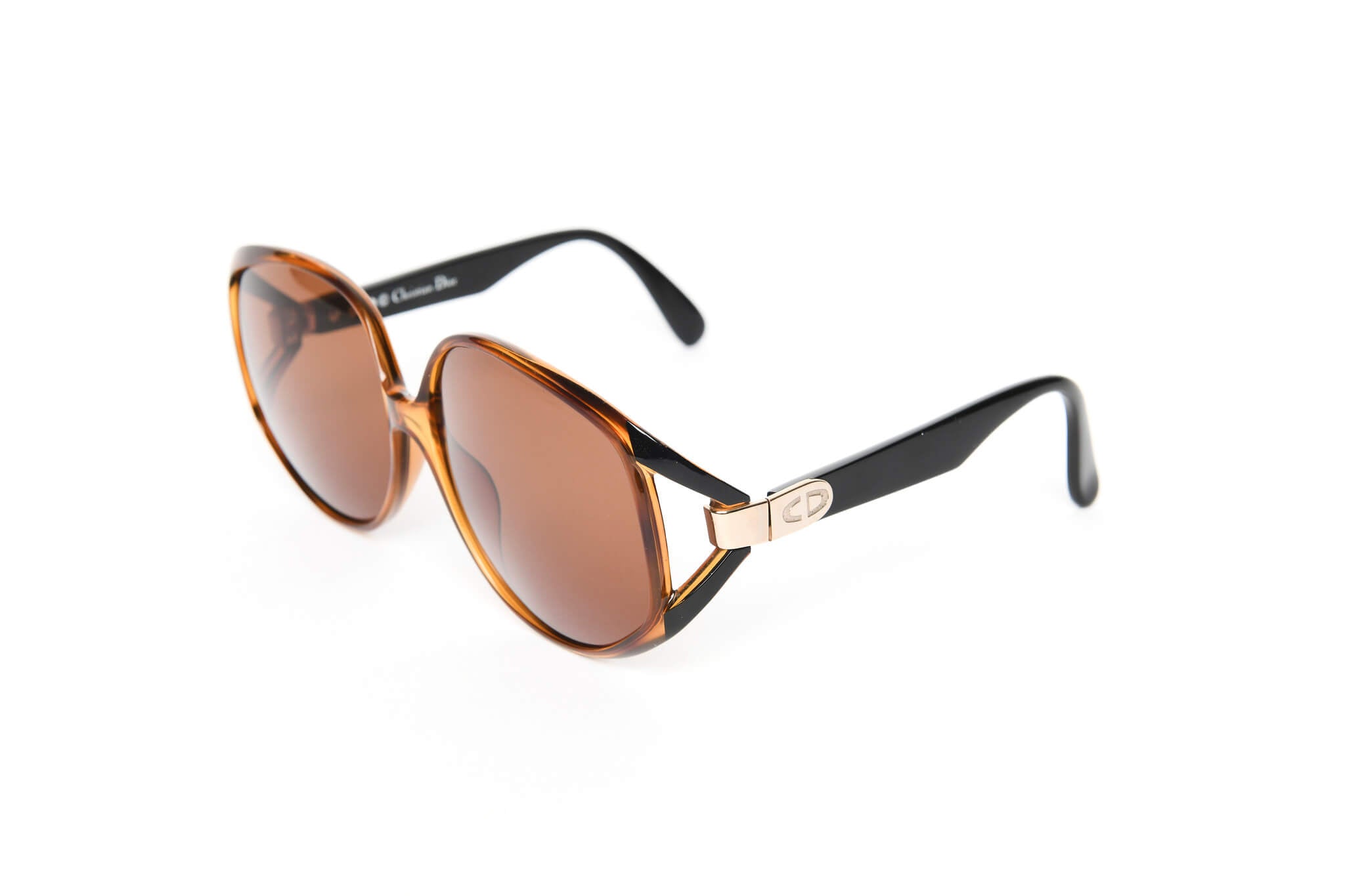 Christian Dior - 1970s Brown Black