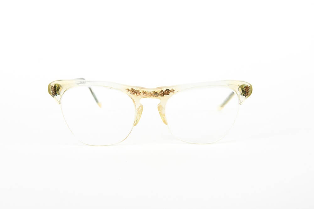 Cateye - 1940s Champagne Gold