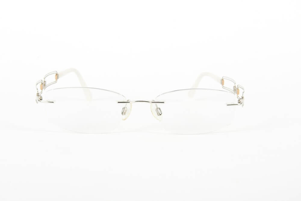 Line Art - Rimless Gold Silver White