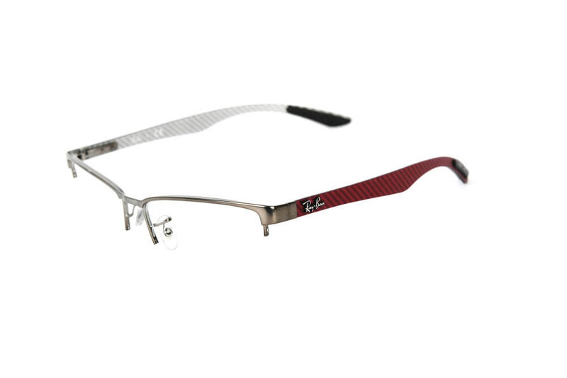 Ray-Ban - Silver Dark Red