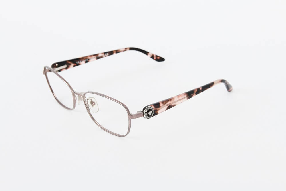 Designer Versace frames with pink &amp; brown sides