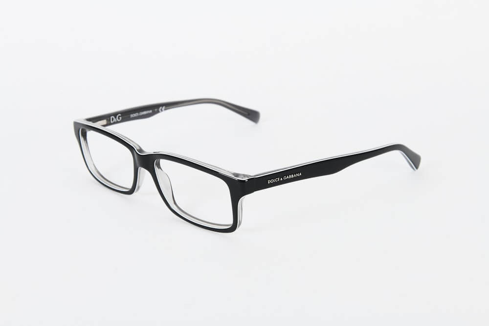 Black and crystal Dolce &amp; Gabbana frames