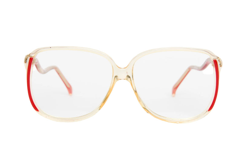 Deirdre 80s Oversized Vintage Glasses Retro Glasses