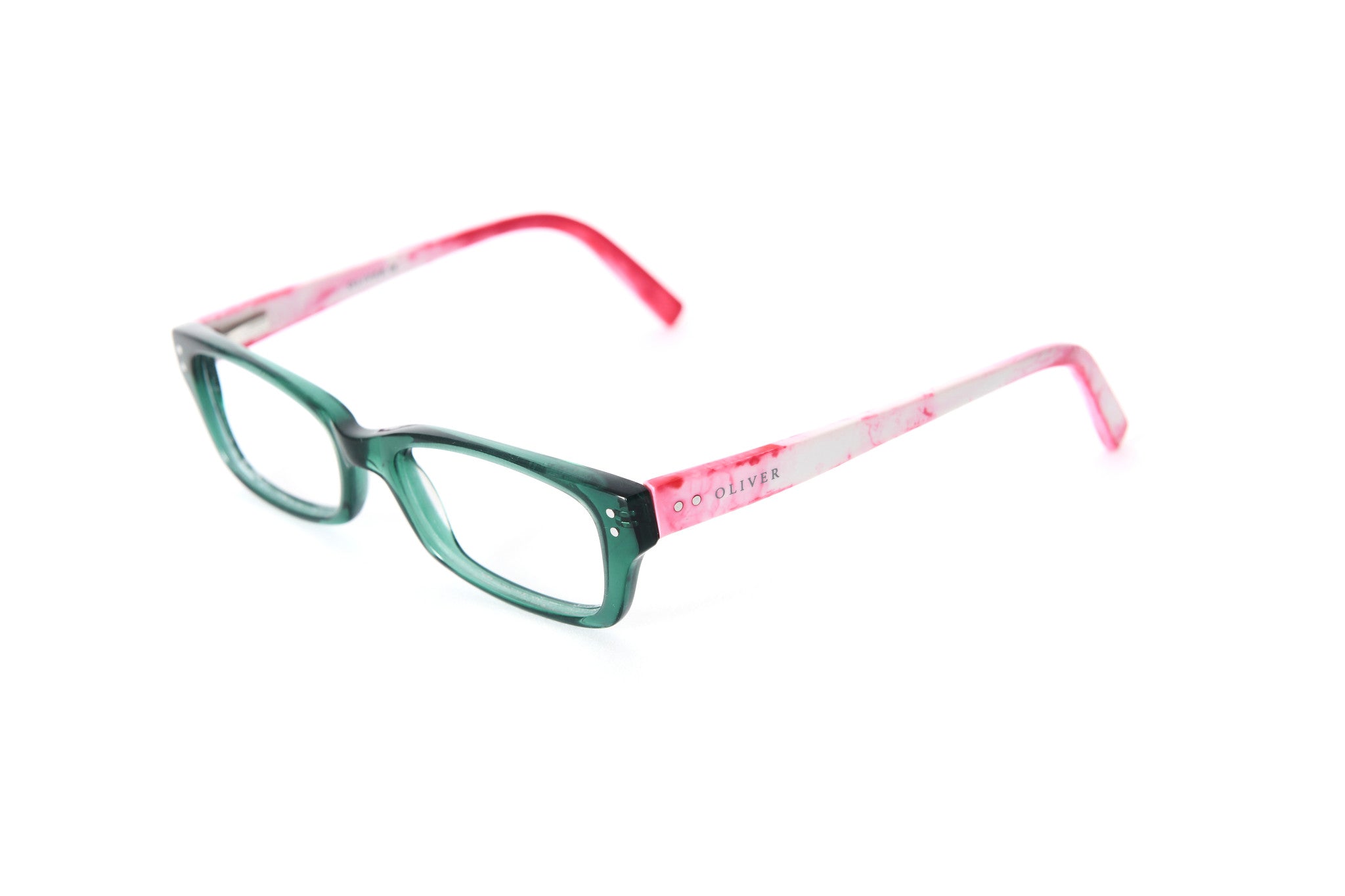 Oliver Peoples - Teal Pink White