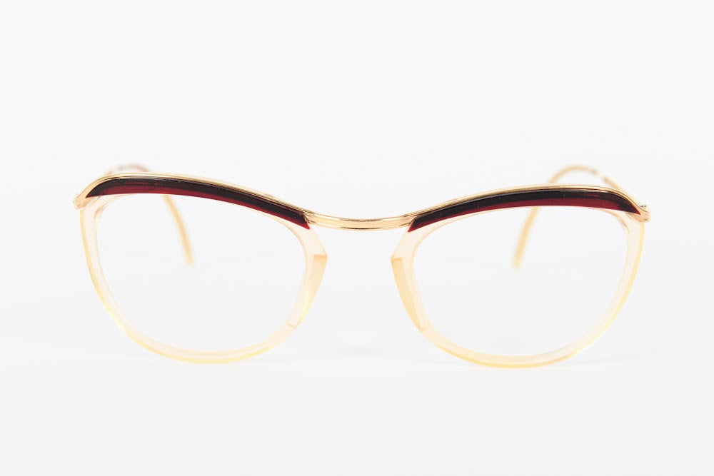 Cateye - 1940s  1950s 1960s Brown Gold