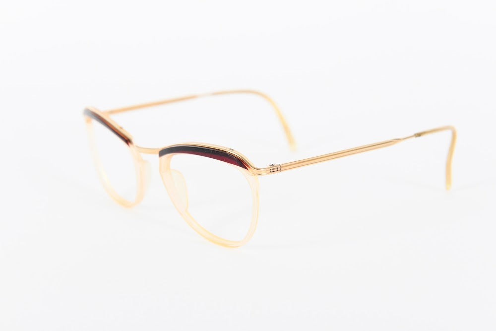 Cateye - 1940s  1950s 1960s Brown Gold