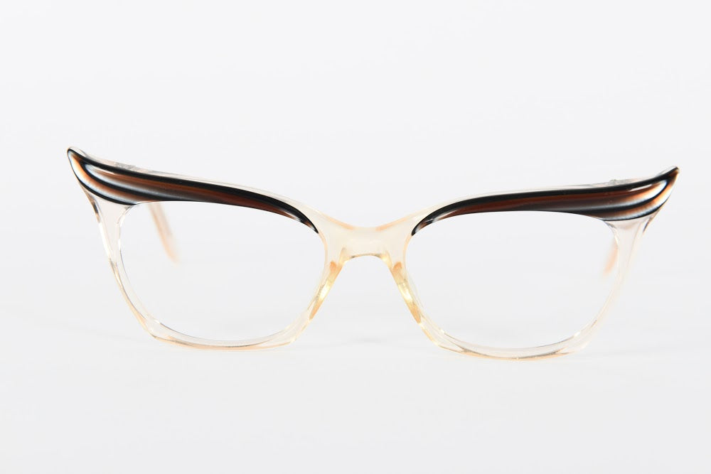 Cateye - 1940s-1950s Brown