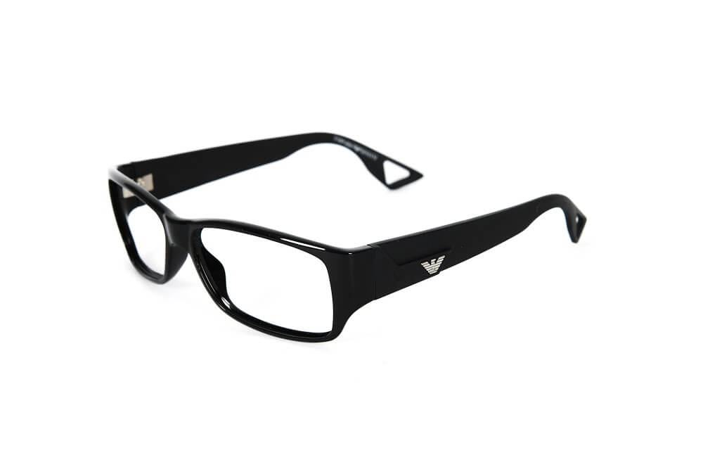 Emporio Armani - Black Plastic Dull Silver