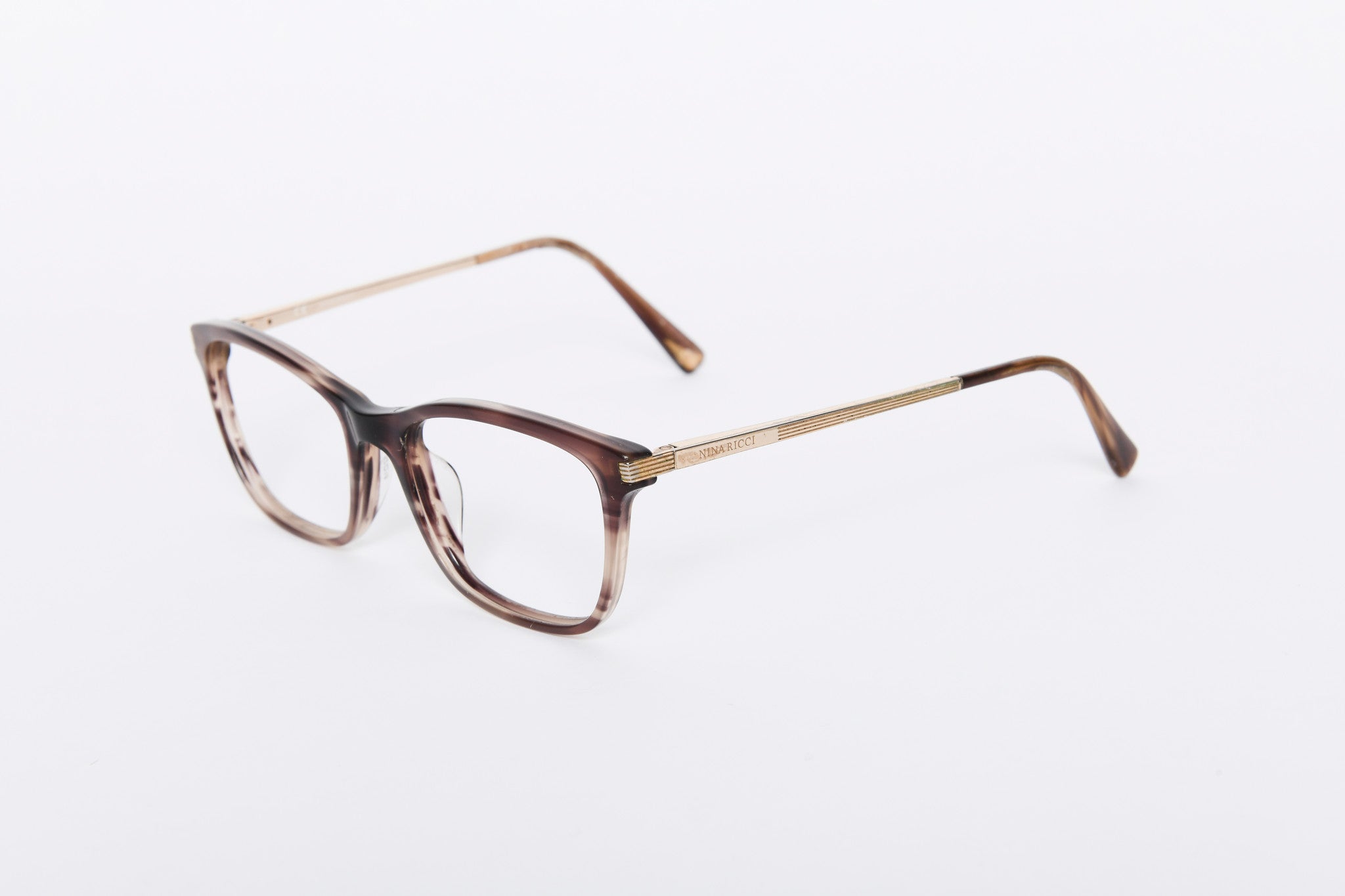 Nina Ricci - Brown  Gold Tortoiseshell