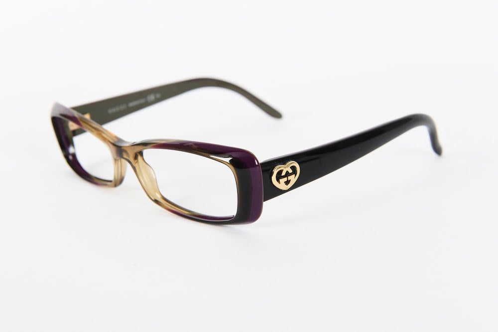 Gucci - Brown Purple Plastic